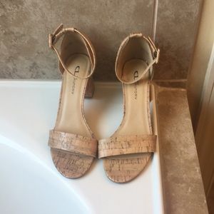 Chinese laundry cork sandals